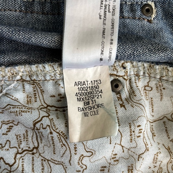 ARIAT M4  Cole relaxed bootcut denim jeans 40x32 western Bayshore workwear - Picture 12 of 12